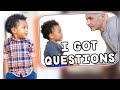 TODDLER INTERVIEWS DAD and THINGS GET DEEP