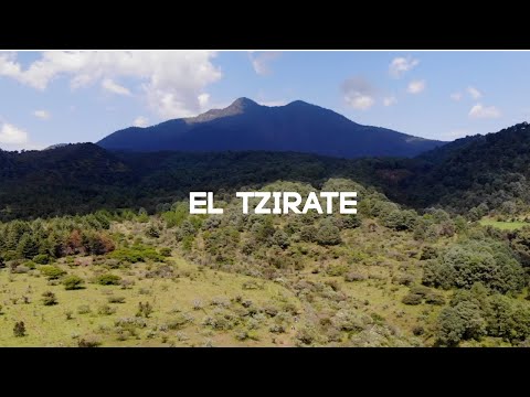Эль Цирате, вулкан, защищающий озеро Пацкуаро - Кирога, Мичоакан.