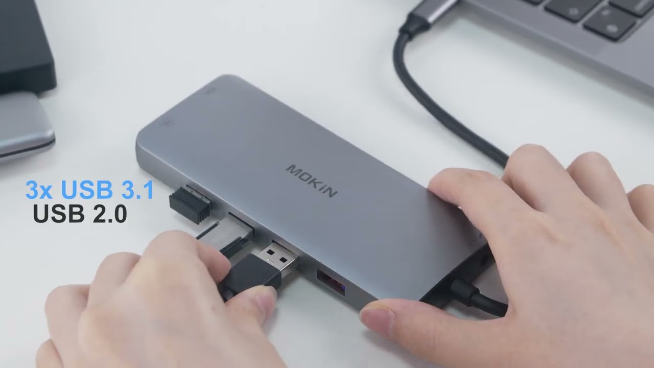 USB-C Hub for Triple 4K Displays - It Exists!