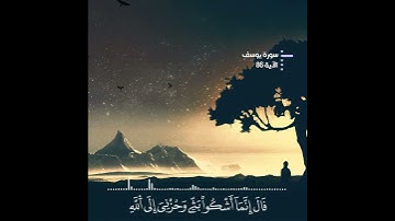مقطع من سورة يوسف   بصوت اسلام صبحي💙 حالات واتس اب دينيه    💔تلاوة تخشع لها القلب