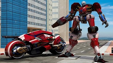 Moto Robot Transformation top best games 2017 for kids - Android Gameplay Video - Full Video