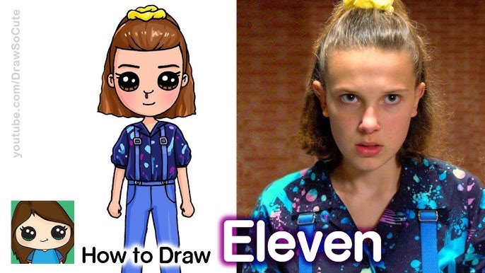 How to Draw a Tik Tok Cute E-girl 