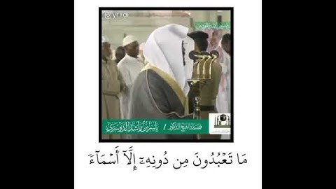 ياسر الدوسري {يا صاحبي السجن أأرباب متفرقون خير}سورة يوسف