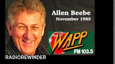 WAPP New York Allen "I AM" Beebe 1985