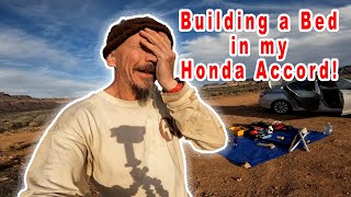 Car Camping Build Out - Building a Bed in My Honda Accord