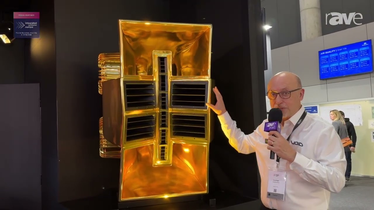 ISE 2026: Void Acoustics Features Air Array Speaker