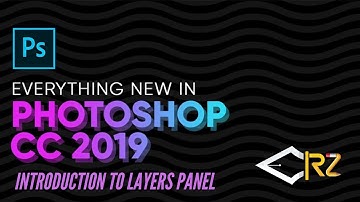 3) Photoshop cc Tutorials |  Introduction to Layers Panel  |  Photoshop cc 2019 |   Crz Creatives