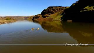 Lyons Ferry Kayakers Snake River Palouse Region Washington State