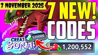 7 NOVEMBER 2025🎃!CODE⚠️ CREATURES OF SONARIA CODES 2025 - ROBLOX CREATURES OF SONARIA CODES-COS CODE