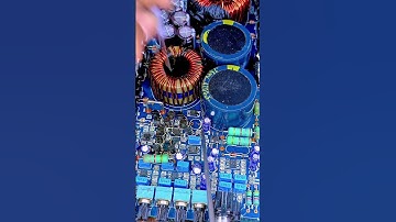 How to install a capacitor correctly, according to its poles   #learnelectronics #basicselectronics