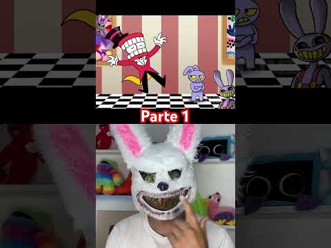 Parte 1 JAX EL CONEJO BROMISTA #digitalcircus #jax #caine #shorts #short