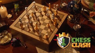 Clash Of Clans Chessboard Making Of | Behind-The-Scenes | Relaxing Woodworking