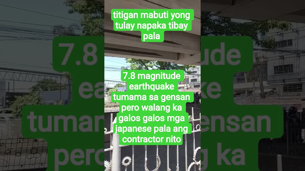 aba kong pinoy pa ang contractor wasak nayan tulay #viralvideo