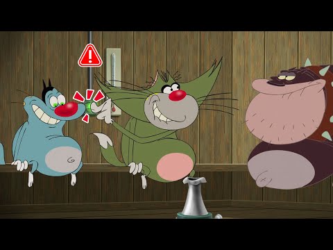 हिंदी Oggy and the Cockroaches 😨 भाप का इंजन Hindi Cartoons for Kids