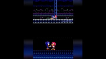 SONIC TRIPLE TROUBLE 8 Bit vs 16 Bit Comparison #Shorts