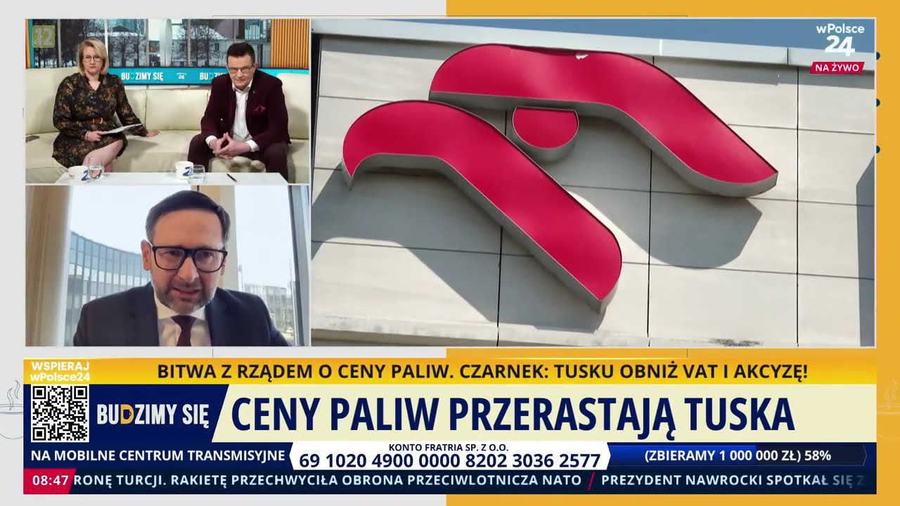 Paliwa są zdecydowanie za drogie, dlatego rząd powinien obniżyć vat i akcyzę | Daniel Obajtek