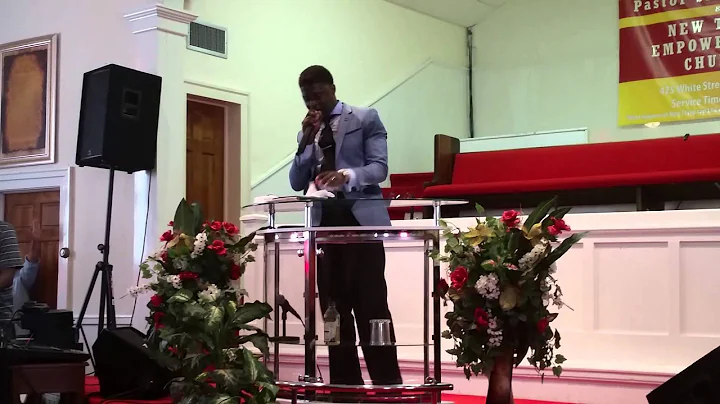 Pastor Shawn Jones and his mother Sarah Jones