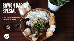 Resep cara membuat rawon daging jawa timur special - Durasi: 4.52. 