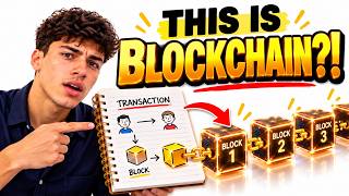 Blockchain Explained With a School Notebook 📚 (So Simple!)