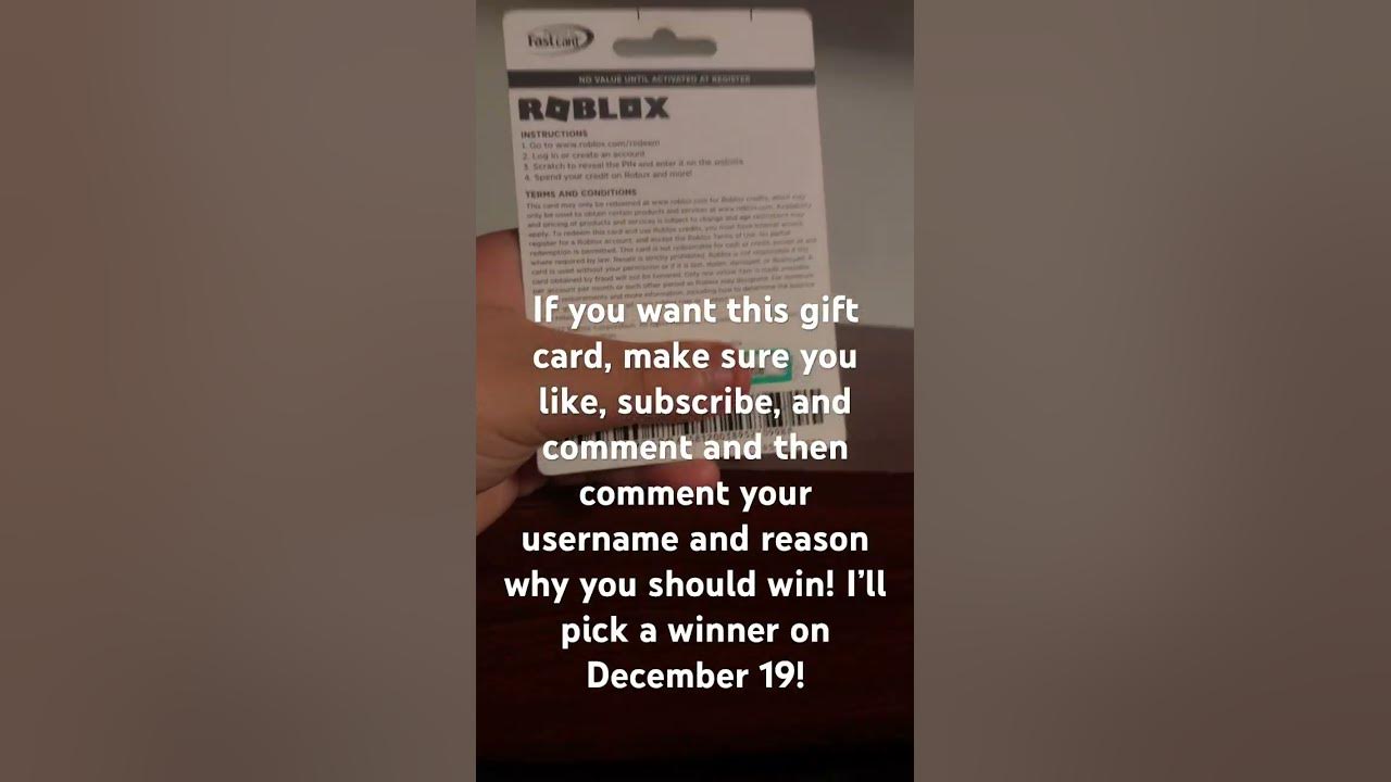 Model8197 on X: Who wants this $25 Robux Card? I only have 1 left.   / X