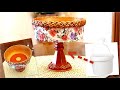 DIY/ Easy Best Out of Waste Craft Idea From Plastic Basket/Decoupage with napkins