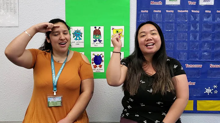 Colors In ASL & Spanish for Preschoolers by Growing Brilliant Teachers