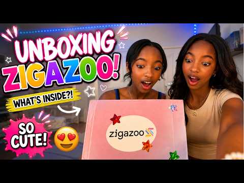 We DID NOT Expect This Inside Our Zigazoo Box! #Zigazoo #Unboxing #PRUnboxing #TeenCreators #viral