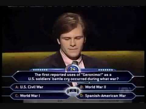 Alex Vaclavik on Who Wants To Be A Millionaire - Part 2