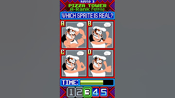 Which Sprite Is REAL? Pizza Tower Edition (5) #shorts
