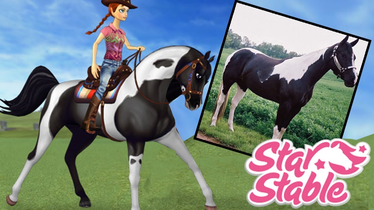 Star Stable Online Made My Horse!!! | New Pinto Arabians! - YouTube