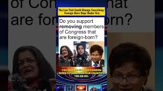 The Great Debate: Should Members of Congress Be Born in the USA?