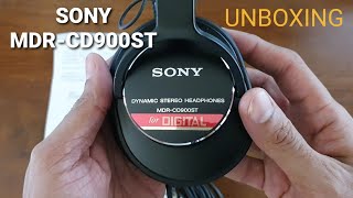 Sony MDR-CD900ST - Unboxing