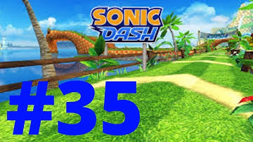 Sonic Dash - Gameplay Walkthrough Part 35 - 110 Rings and New Character! (iOS)