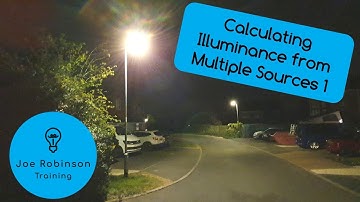 How to Calculate Light Levels when Using Multiple Sources of Illumination Exam Question 1