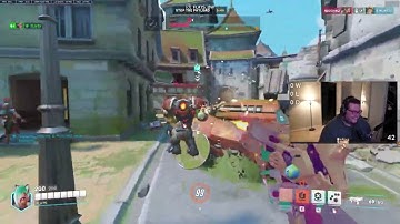 Toxic streamer bullying quickplay again | Overwatch 2