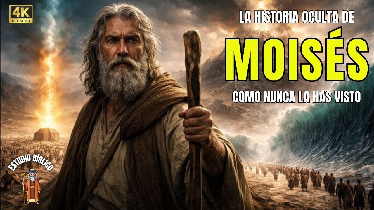 LA HISTORIA OCULTA DE MOISÉS: EL HOMBRE QUE PARTIÓ EL MAR Y CAMBIÓ LA HISTORIA | ESTUDIO BIBLICO