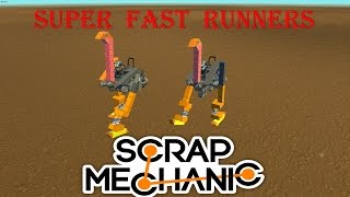 Scrap Mechanic: Super Fast Bipedal Ostrich WALKER [+tutorial]
