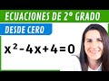 ECUACIONES DE SEGUNDO GRADO ✌ desde Cero - Fórmula, Incompletas, con paréntesis y fracciones