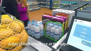 A Day Of Free Shopping At The Supermarket#Games #Supermarket #Supermarket Simulator
