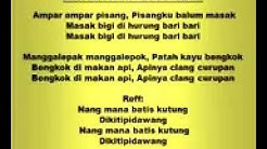 Lagu Tradisional Ampar Ampar Pisang Kalimantan Selatan  - Durasi: 4:07. 