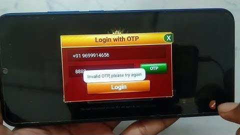 how to fix invalid otp problem solve in link rummy   invalid otp how to fix