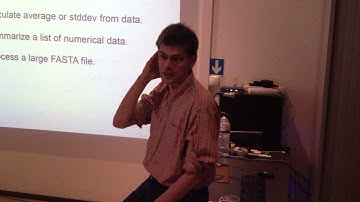 Kristian Rother explains the two purposes of the outdoor exercise