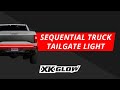 How to Install 3rd Gen 48/60Inch Truck Tailgate LED Light Bar | XKGLOW