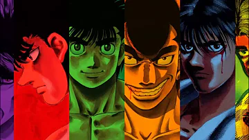 Hajime no Ippo All Openings - 1, 2, 3, 4, 5 Full (WasabiD Mix) 