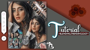 Picsart blend editing tutorial. Trisha