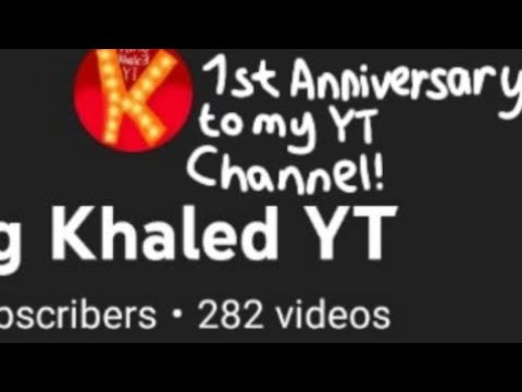 1st Anniversary Of My Channel!!! THANK YOU FOR 1 YEAR!!!