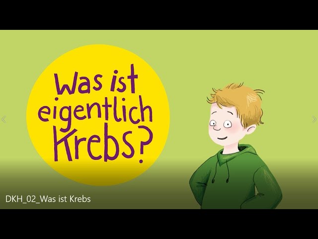 Video für Kinder: Was ist eigentlich Krebs?