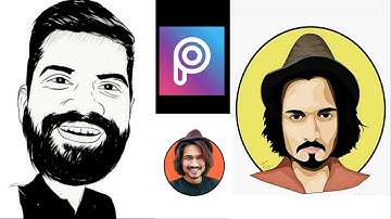 How to make Cartoon Image in Android || Create Vector by Desgin || Picsart editing tutorial