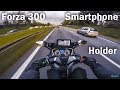 Honda Forza 300 2019 - Support Smartphone (Home made)