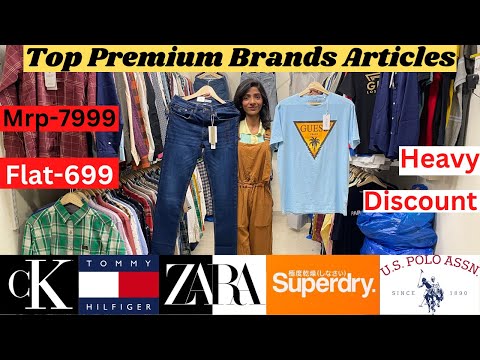 100% Original Clothes | Heavy Discount On Top Branded Articles🔥😍| Plush Fabric | Goregoan